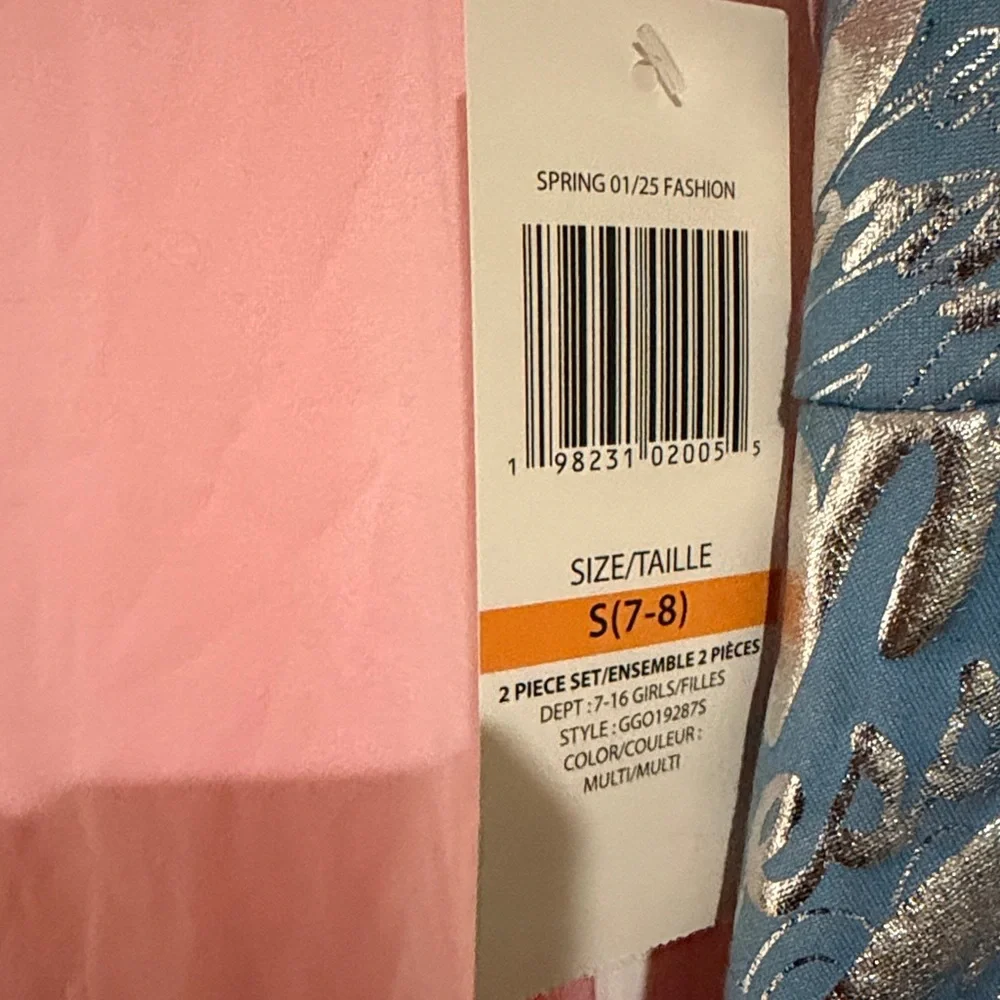 GUESS new with tags set of 2 Girls Pink and Blue Dresses